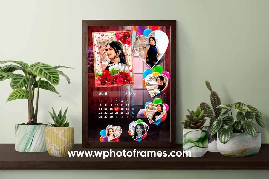 Love Calender Photo Frame Design 10 - Image 9