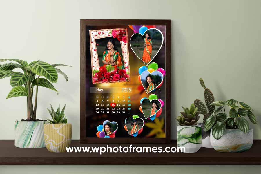 Love Calender Photo Frame Design 10 - Image 8