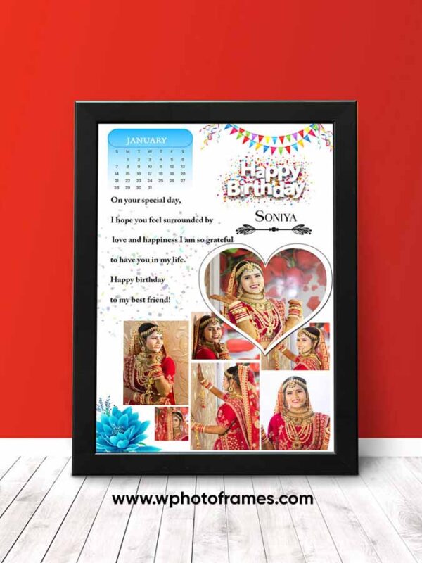 Customised Birthday Frame