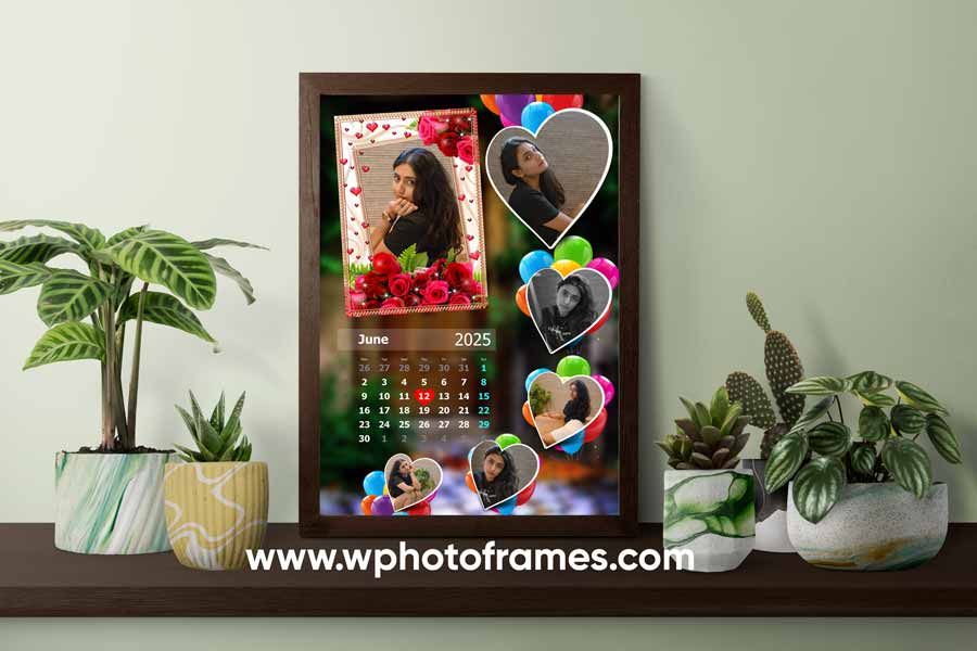 Love Calender Photo Frame Design 10 - Image 7