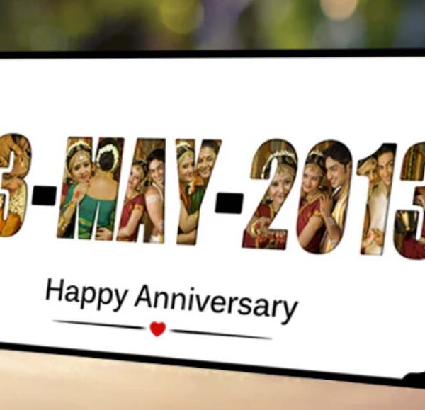 Date Photo Frame Lamination