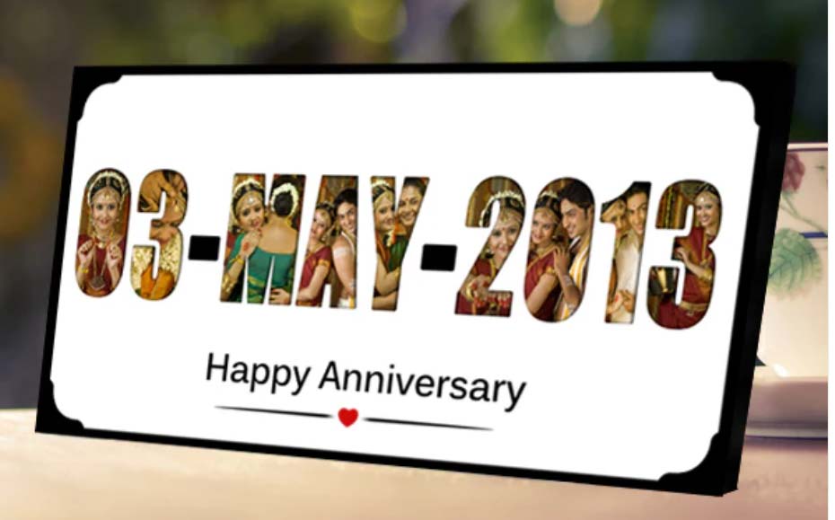 Date Photo Frame Lamination