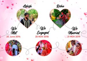 Journey to Wedding Frame
