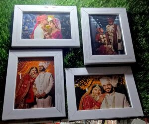 Collage Photo Frames Set of 4