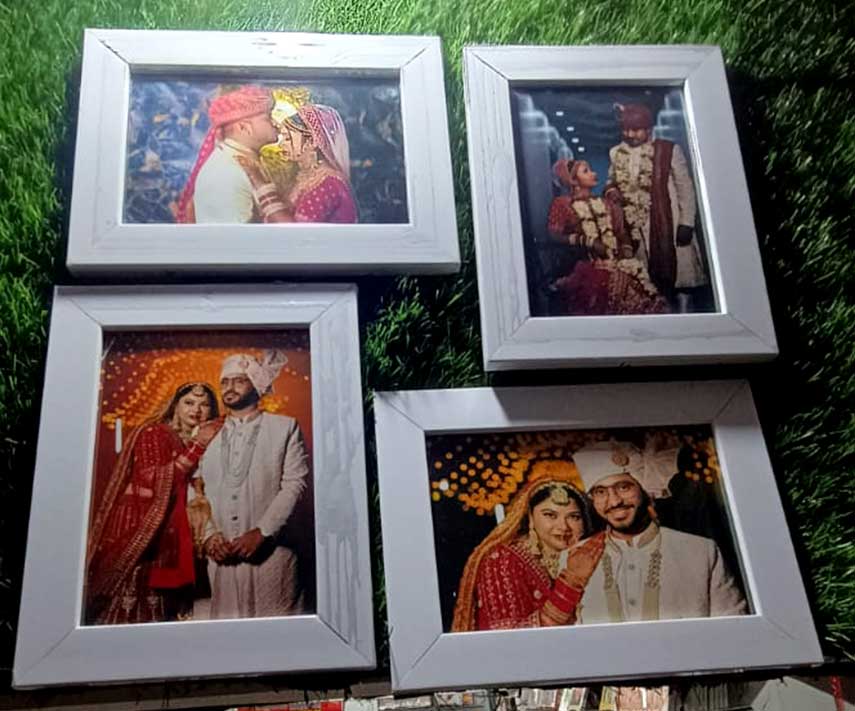 Collage Photo Frames Set of 4