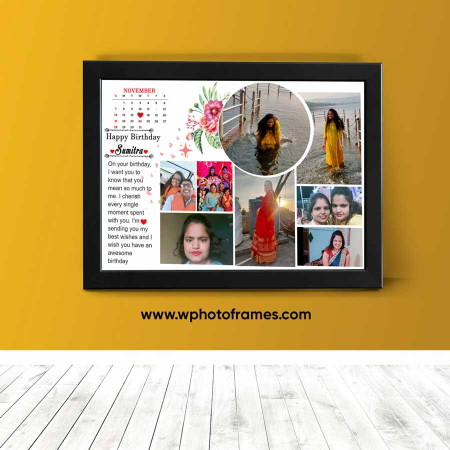 Personalised Birthday Calender Photoframes - Image 8