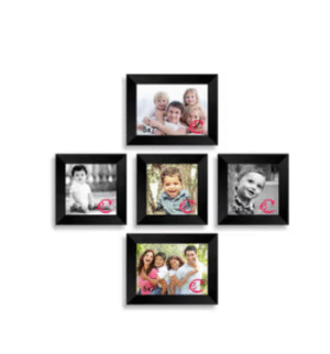 Collage Photo Frames Set of 5