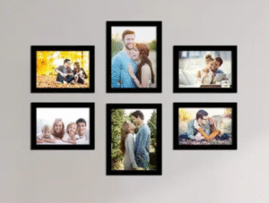 Collage Photo Frames Set of 6