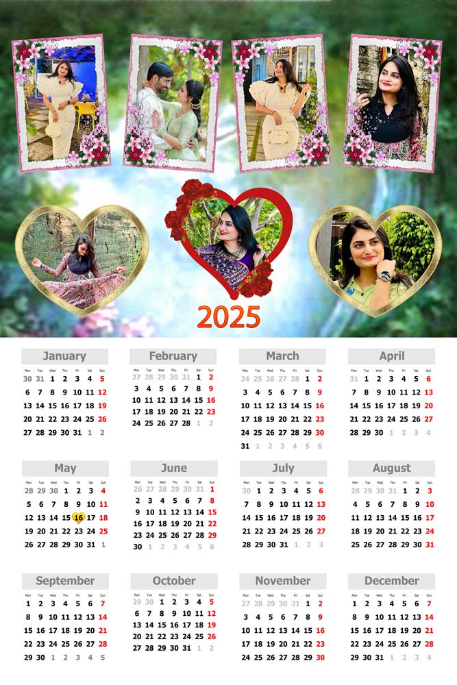 Personalised Photo Calender - Image 4