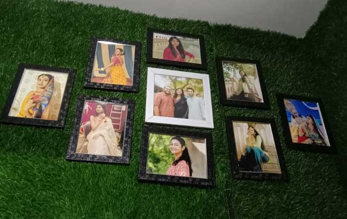 Collage Photo Frames Set of 9