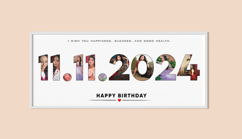 Customised Date Photo Frames - Image 6
