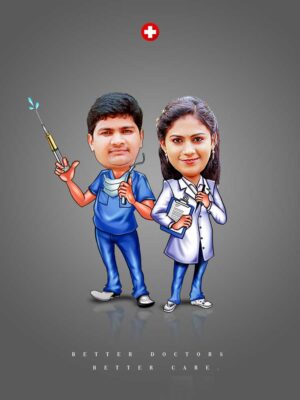 Caricature Photo Frames