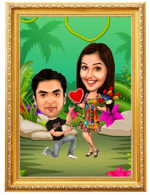 Caricature Photo Frames