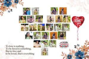 Collage Photo Frame D34