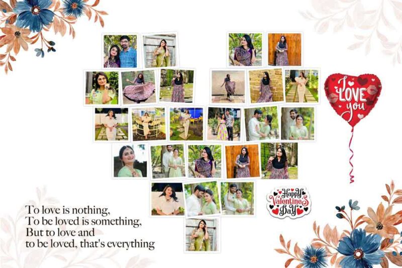 Collage Photo Frame D34