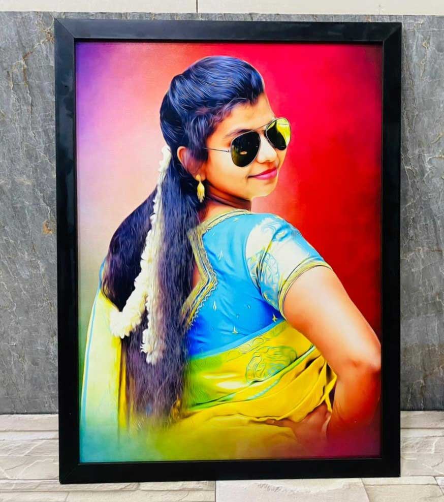 Oil Painting Photo Frame Design - Image 3