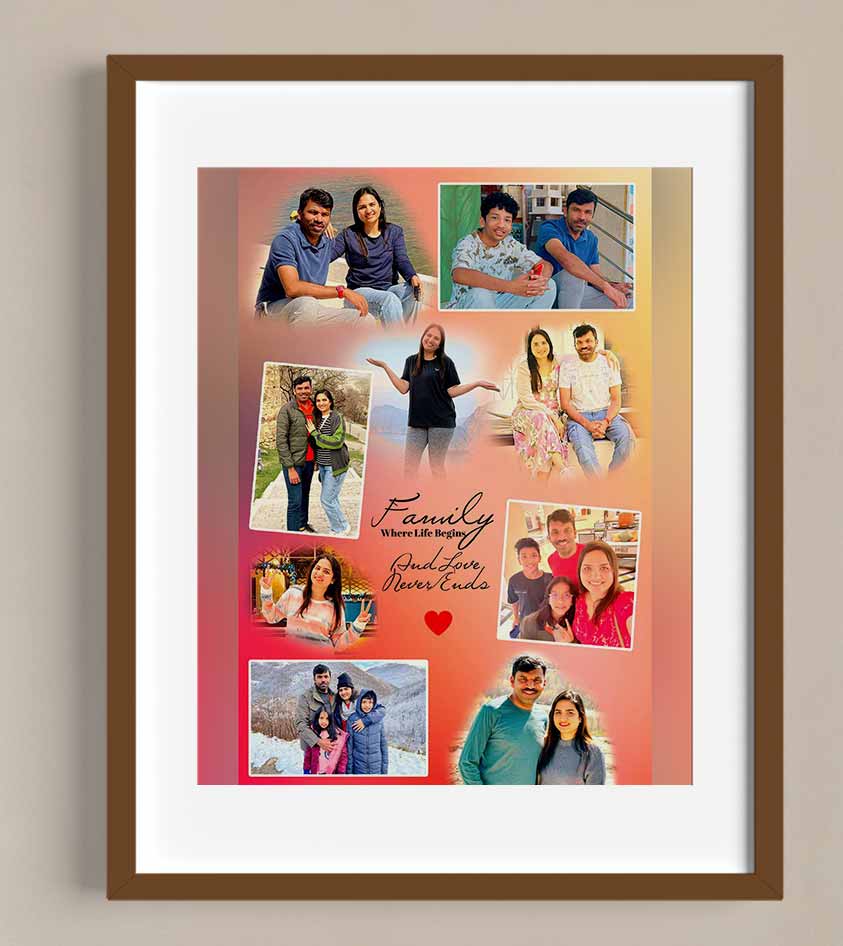 Mixing Photo Frames