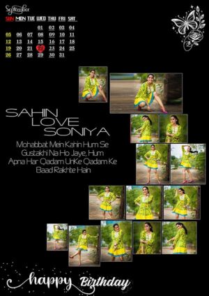 Latest Moon Shape Photoframe