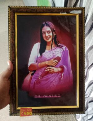 Oil Painting Photo Frame Design