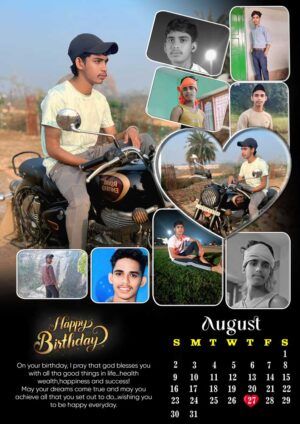 Customised Birthday Photo Frames  Design 2025