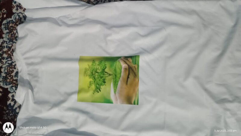 Personalised Photo Printeed White Tshirt - Image 9