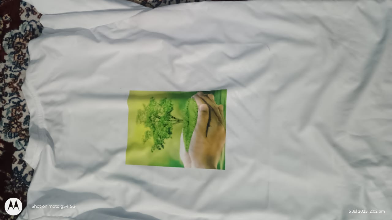 Personalised Photo Printeed White Tshirt - Image 9
