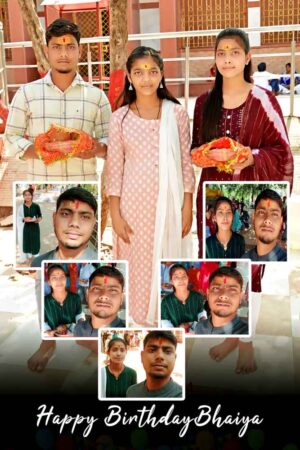 Customised Birthday Collage Photo Frames  Design