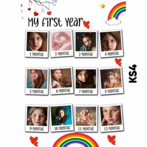 My First Year Customised Photoframes