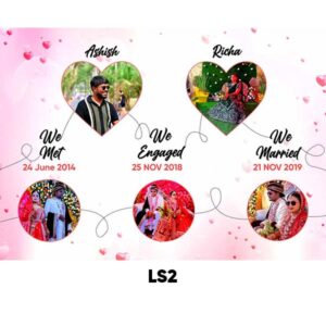 Love Journey Collage Photoframes
