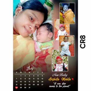 Trending Viral Calender Collage Frame