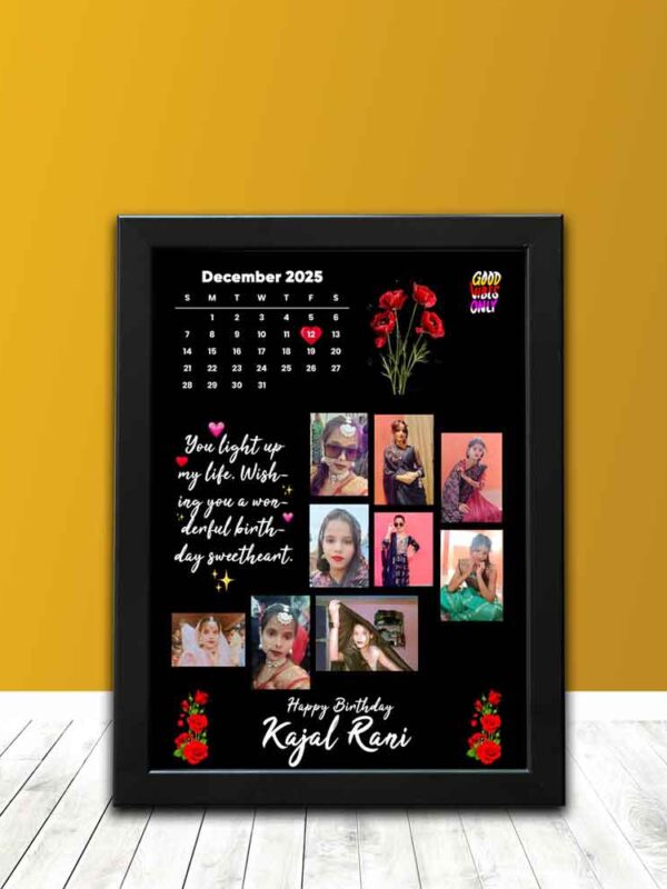 Personalised Moon Shape Photoframes (Copy)