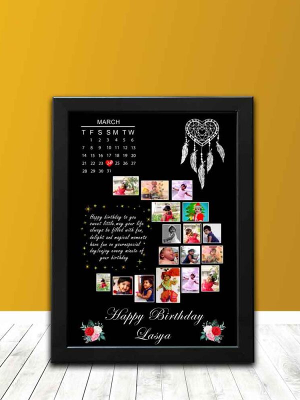 Large Moon Shape Photoframes