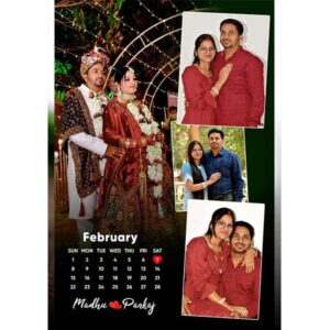 Collage Calender Photoframes design