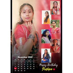 Collage Calender Design