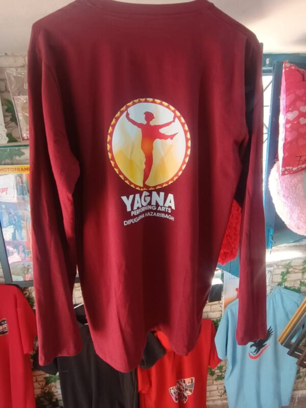 Red Cotton Tshirt Printing | Personliased Cotton Tshirt Printing